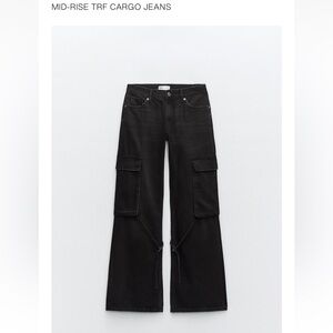 Zara Black Denim Jeans